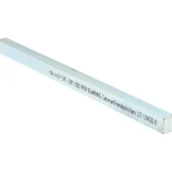 Undersized Key Stock: 5/8" High, 5/8" Wide, 12" Long, Steel, Zinc-Plated
