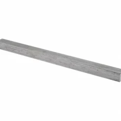 Undersized Key Stock: 3/4" High, 3/4" Wide, 12" Long, Cold Drawn Steel, Plain Finish