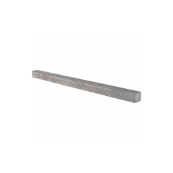 Undersized Key Stock: 5/8" High, 5/8" Wide, 12" Long, Cold Drawn Steel, Plain Finish