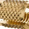 #10-32 UNF Brass Flush Press Fit Threaded Insert for Plastic