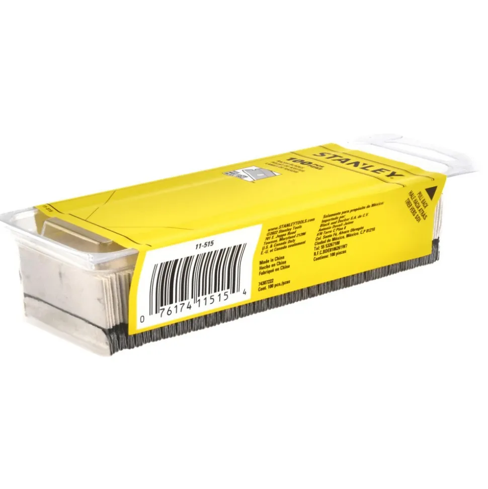 Utility Blade: Glass Scraper Blade, 100-Pack