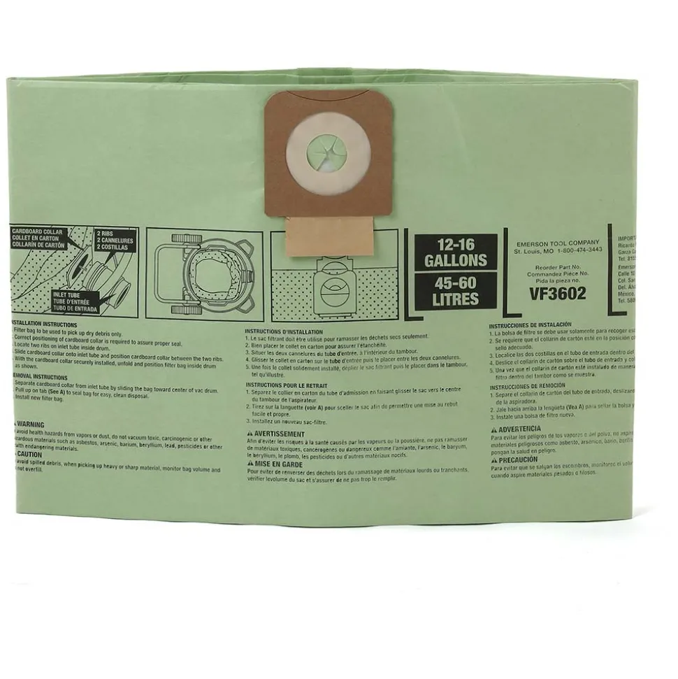 Vacuum Cleaner Bag Filter: