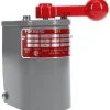 230 VAC/VDC, 550 VAC Input Volt, Maintained (MA), Enclosed Drum Switch