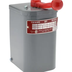 230 VAC/VDC, 550 VAC Input Volt, Maintained (MA), Enclosed Drum Switch