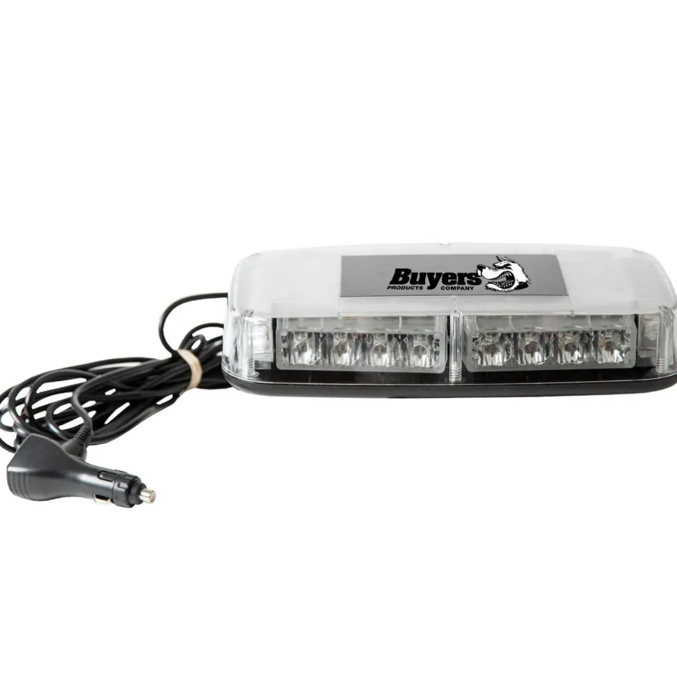 Variable Flash Rate, Magnetic or Permanent Mount Emergency LED Lightbar Assembly