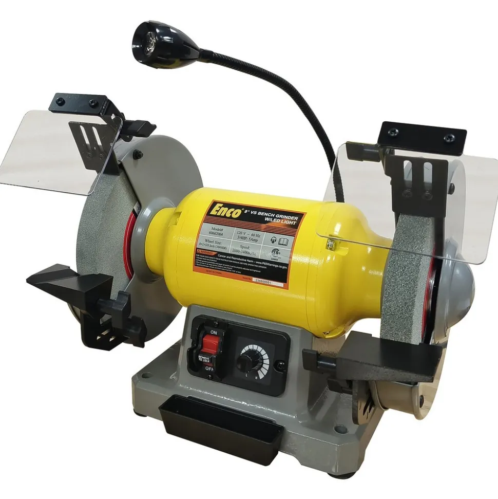 8" Variable Speed Bench Grinder