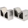 V-Block: 2-3/16" Max Capacity, 90° V Angle