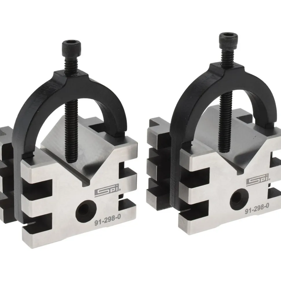 V-Block: 2" Max Capacity, 90° V Angle