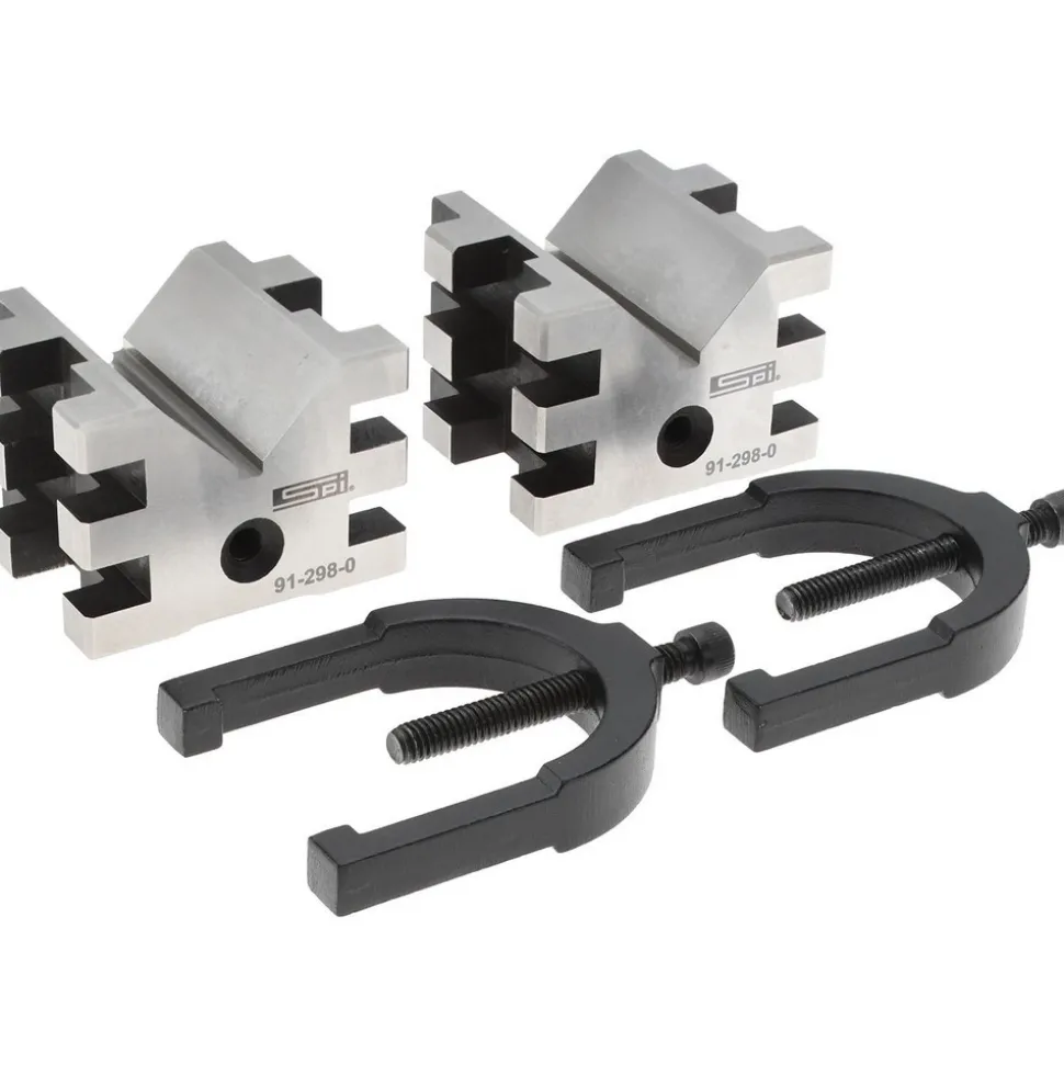 V-Block: 2" Max Capacity, 90° V Angle