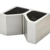 V-Block: 4-1/2" Max Capacity, 90° V Angle