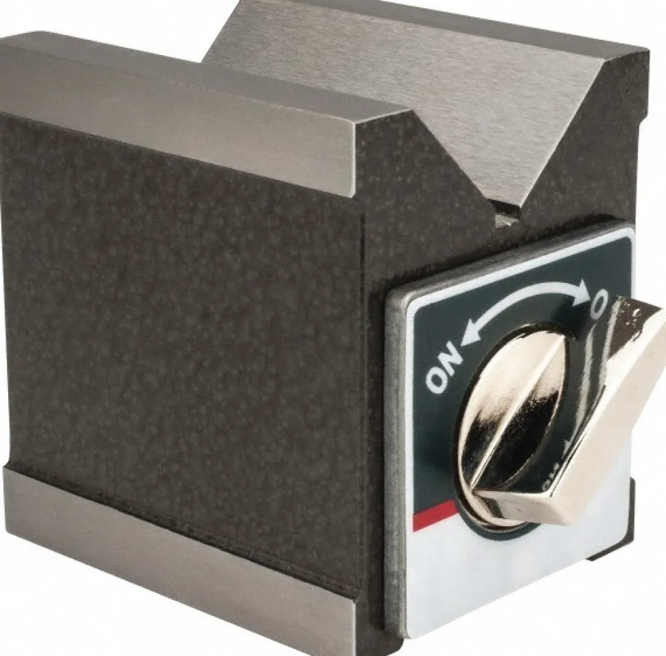 V-Block: 1-9/32" Max Capacity, 90° V Angle