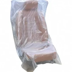 Vehicle Interior Covers: Type: Seat Cover; Color: Clear; Material: Plastic