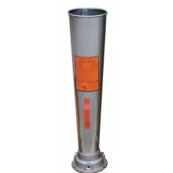 Venturi Style Pneumatic Blowers; SCFM @ 40 PSIG (Air Consumed): 35; SCFM @ 60 PSIG (Air Consumed): 45; SCFM @ 80 PSIG (Air Consumed): 62; Horn Material: Galvanized Steel; NPT Size (Inch): 1/2; Overall Length: 32.12 in; Face Dia: 7.37 in; Base Slot Dia: 0.31 in