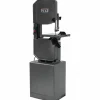 Vertical Bandsaw: 13-1/2" Throat Depth, 6" Height Capacity, Step Pulley & Variable Speed Pulley Drive