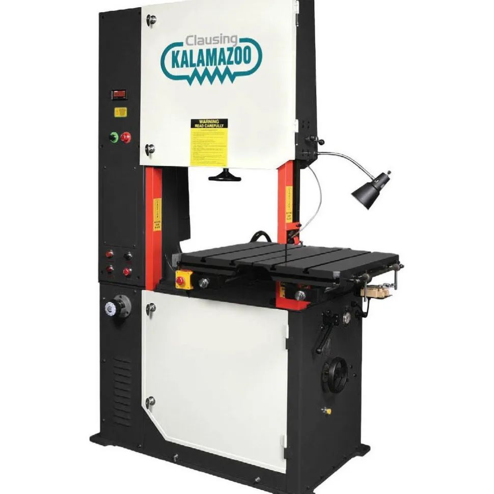 Vertical Bandsaw: 20" Throat Depth, 12" Height Capacity, Variable Speed Pulley Drive