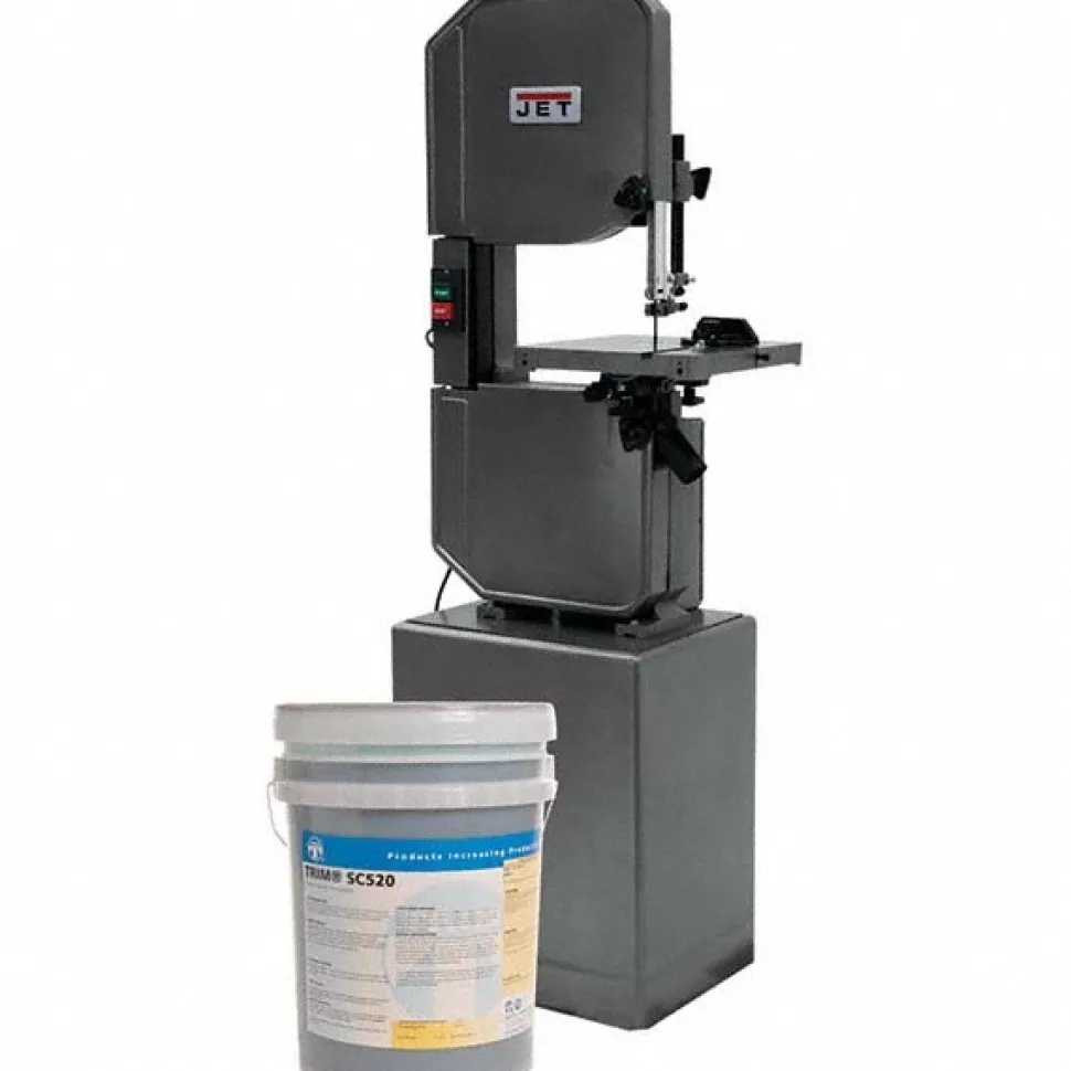 Vertical Bandsaw: 13-1/2" Throat Depth, 6" Height Capacity, Step Pulley Drive