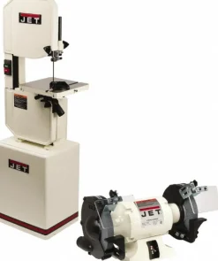 Vertical Bandsaw: 13-1/2" Throat Depth, 6" Height Capacity, Step Pulley Drive