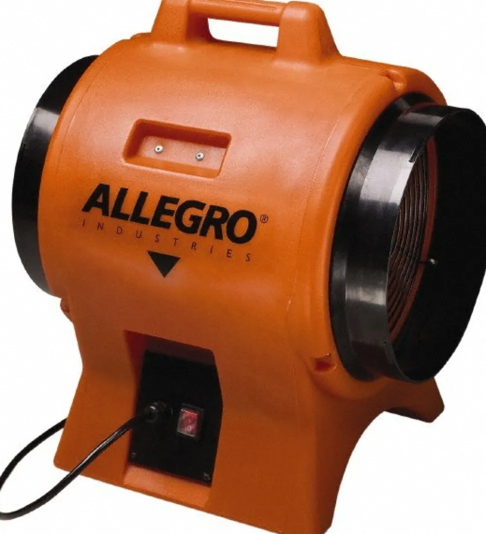 115V 0.33 hp 12" Inlet/Outlet Electric (AC) Axial Blower