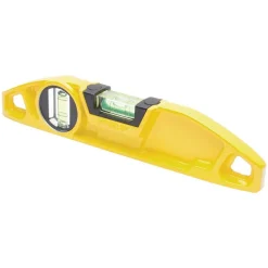 2 Vial, 9" Aluminum Die Cast Torpedo Level