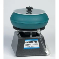 Vibratory Tumblers; Wet/Dry Operation: Wet; Bowl Dia: 12 in; Drain For Recirculation: Yes; Bowl Height: 4.25 in; Adjustable Amplitude: Yes; Tilt Feature: No; Wet/Dry Operation: Wet; Outside Dia: 12 in; Features: Simply Fill the Bowl with Media & Place the Parts Inside