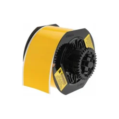 Vinyl Label: 2-1/4" Wide, 100' Foot Long, Yellow