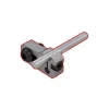 Vise Jaw Accessory: Adjustable Work Stop