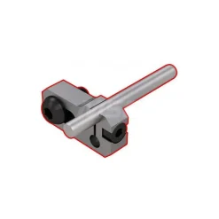 Vise Jaw Accessory: Adjustable Work Stop