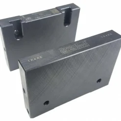 Vise Jaw: 6.00" Wide, 4" High, 1.0000" Thick, Flat