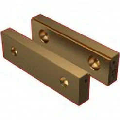 Vise Jaw: 6" Wide, 1-3/4" High, 3/4" Thick, Step