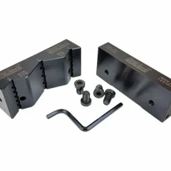 Vise Jaw: 6.00" Wide, 2-1/2" High, 1.5000" Thick, V-Groove