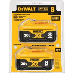 20V MAX 8Ah Battery, 2-Pack