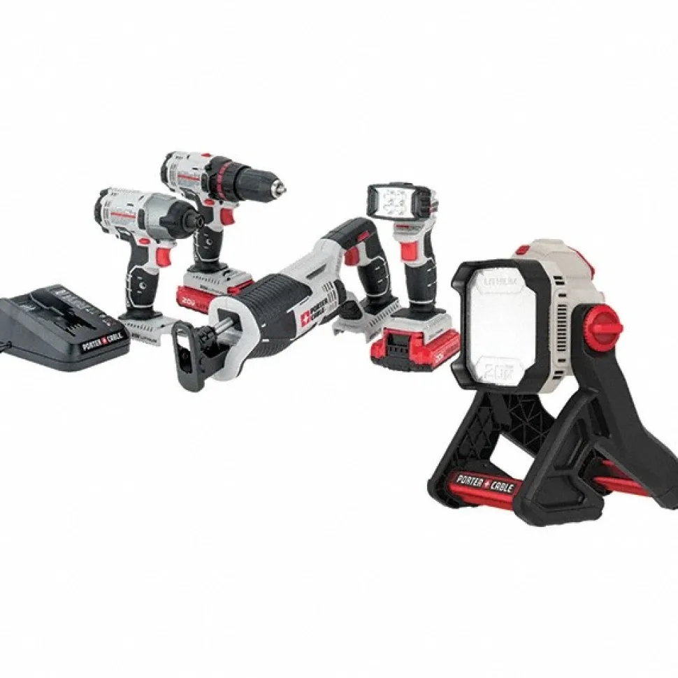 20V MAX Cordless 4-Tool Combo Kit