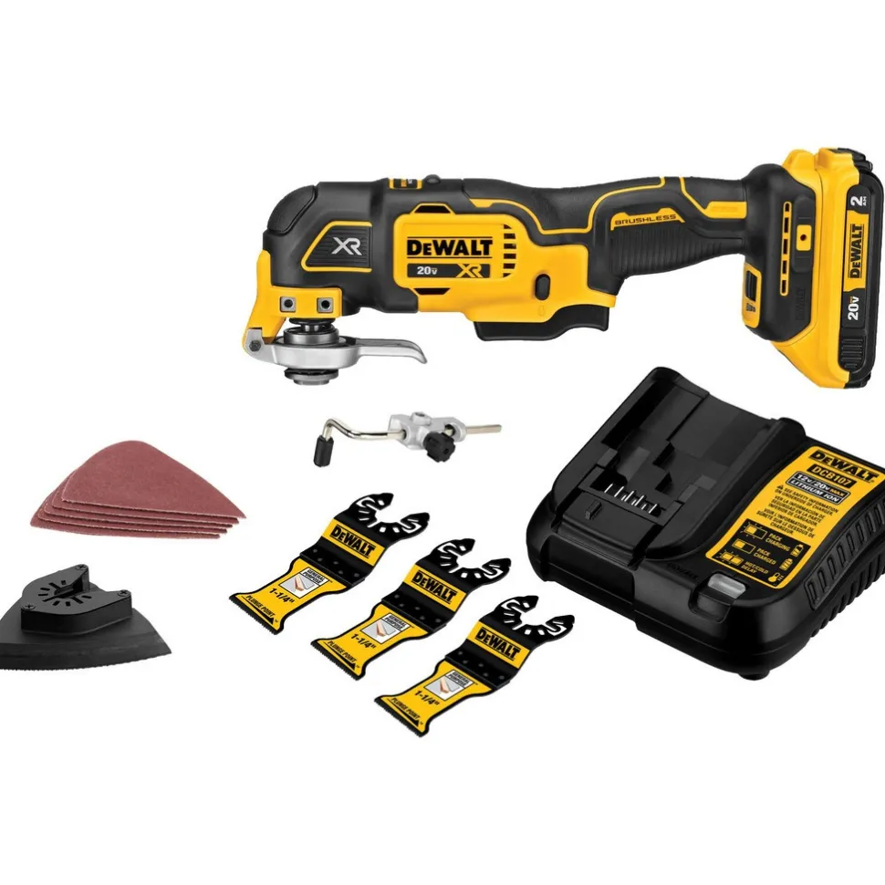 20V MAX XR® Brushless Cordless 3-Speed Oscillating Multi-Tool Kit