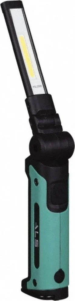 3 Volt, Black & Turquoise Articulating Work Light