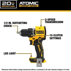 20.00 Volt Cordless Tool Combination Kit