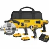 20.00 Volt Cordless Tool Combination Kit