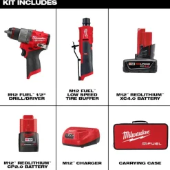 12.00 Volt Cordless Tool Combination Kit