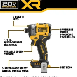 20.00 Volt Cordless Tool Combination Kit