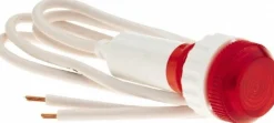 12 V Red Lens Indicating Light