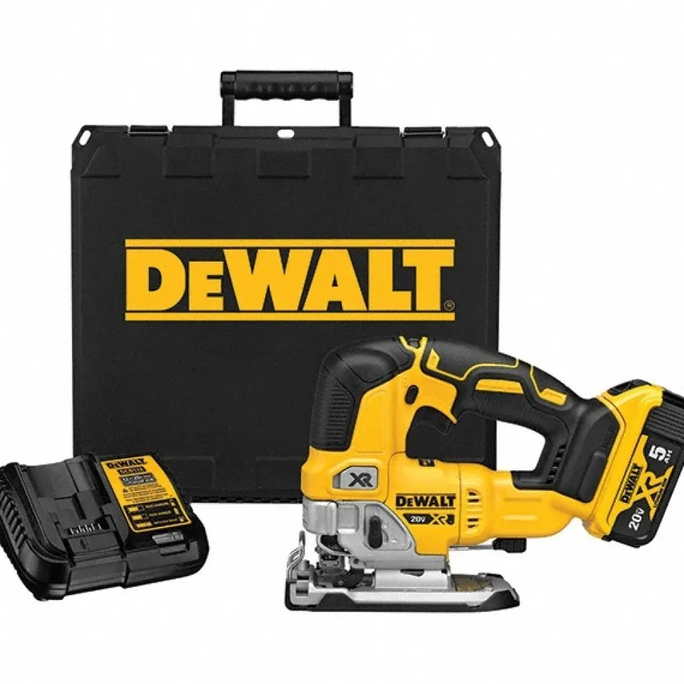 20V 3,200 Strokes/min 1" Stroke Length 45° Max Angle Cordless Jigsaw
