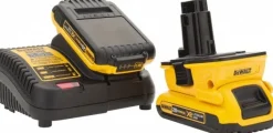18V to 20V Battery Adapter: For 20V Tools