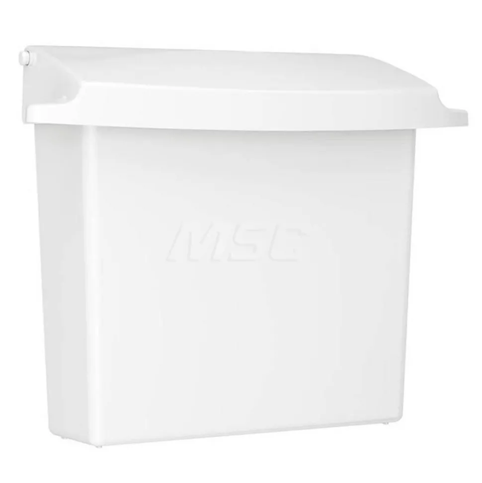 Wall-Mounted Sanitary Napkin Receptacle, Rigid Liner, Easy to Clean, Durable, Space Saving