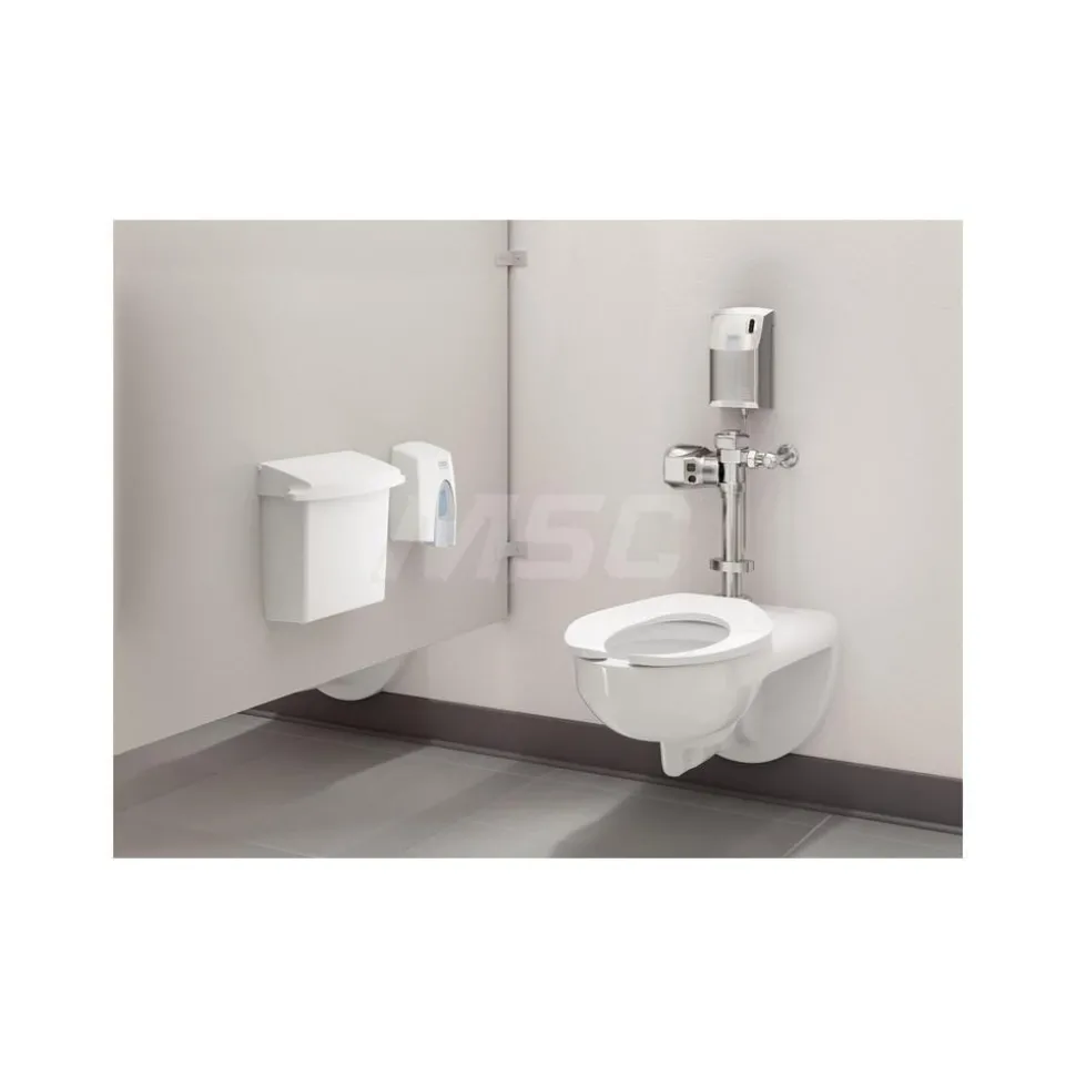 Wall-Mounted Sanitary Napkin Receptacle, Rigid Liner, Easy to Clean, Durable, Space Saving