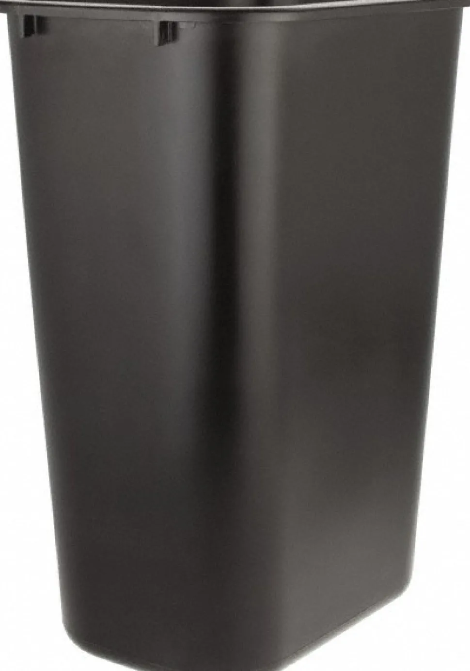 Wastebasket Trash Container, 41 Qt, Black