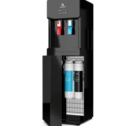 Water Dispensers; Type: Bottleless, Self Cleaning; Style: Freestanding; Wattage: 420; Voltage: 110-120 V; Hot Water Temperature: 185; Cold Water Temperature: 39; Voltage: 110-120 V; Capacity: 1500; 1500 ml; Amperage Rating: 6 A; Style: Freestanding; Type: Bottleless, Self Cleaning
