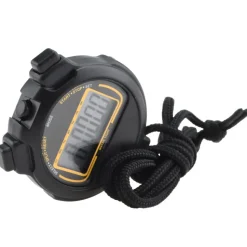 Water Resistant Digital Stopwatch with Lap Counter