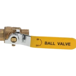 2-Way Manual Ball Valve: 1/4