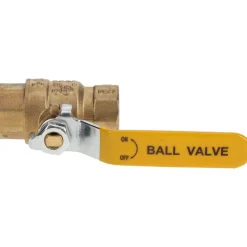 2-Way Manual Ball Valve: 1/2