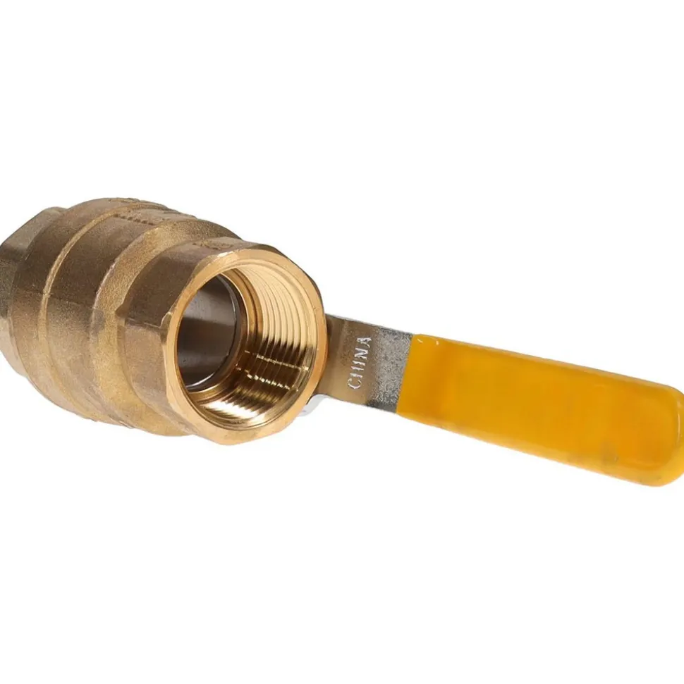 2-Way Manual Ball Valve: 1" Pipe, Full Port