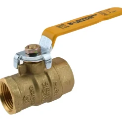 2-Way Manual Ball Valve: 3/4" Pipe, Full Port